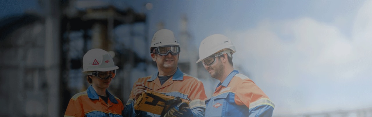 Group photo from Dow's Terneuzen office