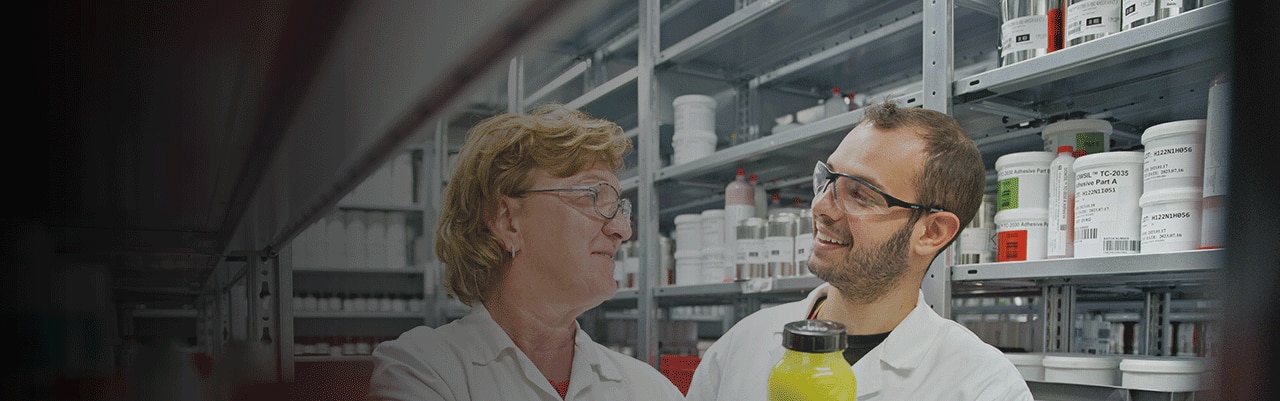 Group photo from Dow's Terneuzen office