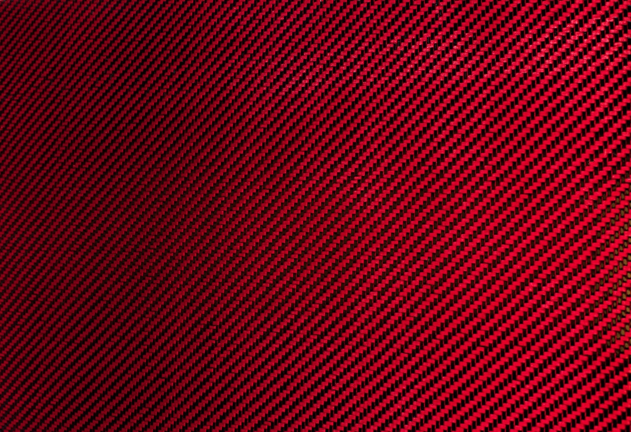 Carbon-Kevlar composite sheet. Texture. Macro