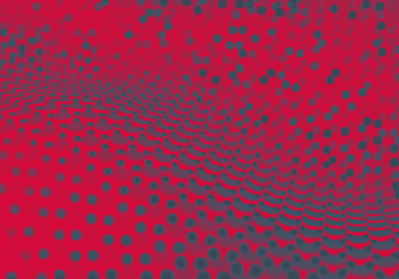 Abstract background hexagonal structure. Image concept of technology to use as background. Red Texture
