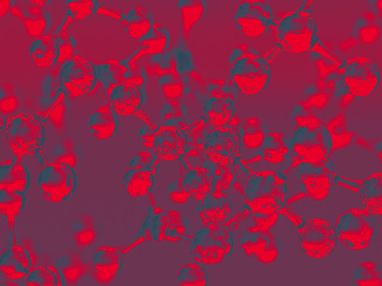 Scientific background. 3D render - Red Texture