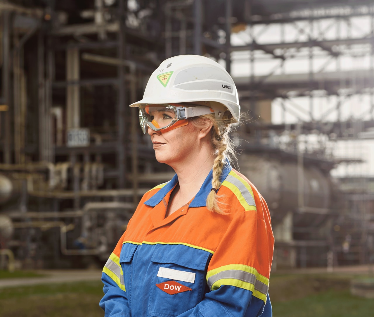 female at factory