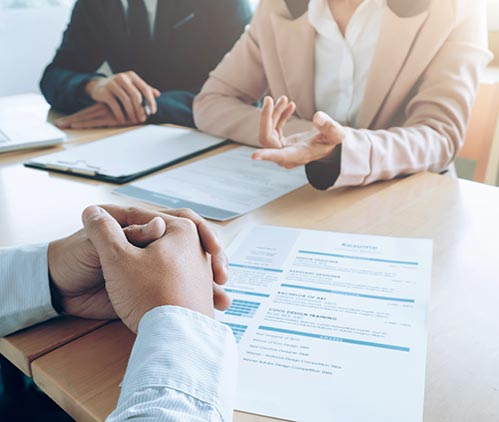 people sitting at table