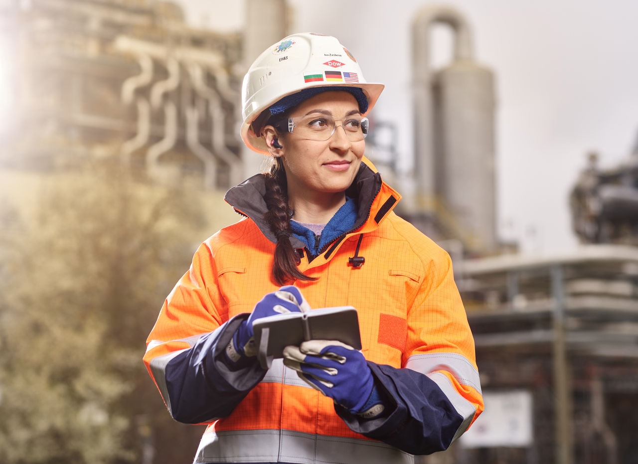 female at factory